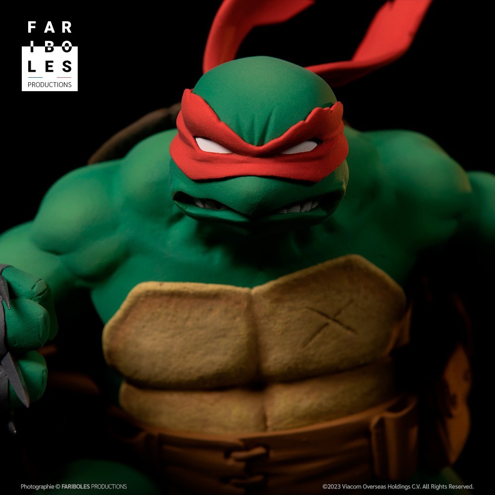 Figurine de collection Fariboles Les Tortues Ninja, Raphael (2022)