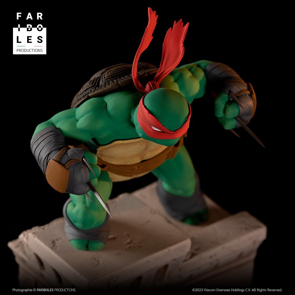 Figurine de collection Fariboles Les Tortues Ninja, Raphael (2022)