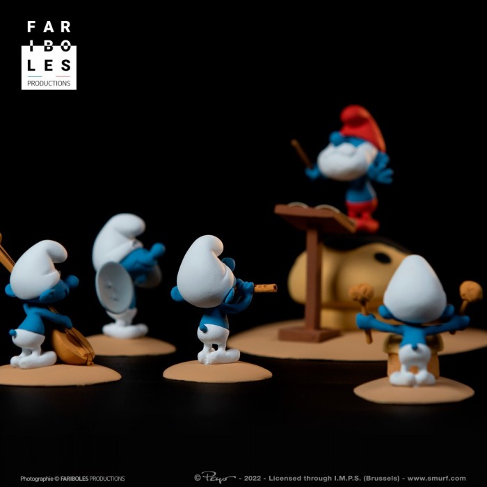 Smurfs orchestra