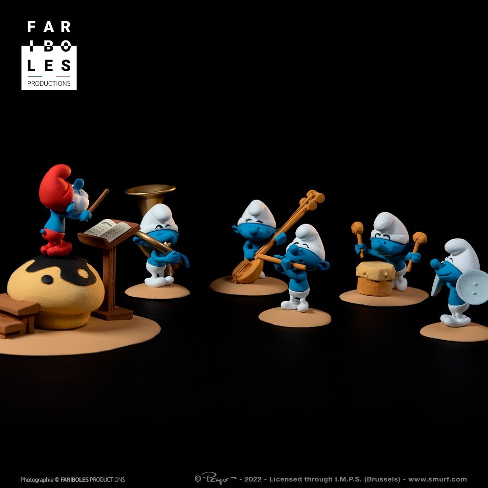 Smurfs orchestra