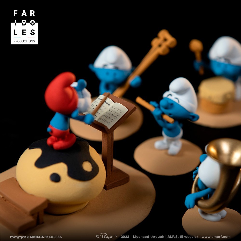 Smurfs orchestra