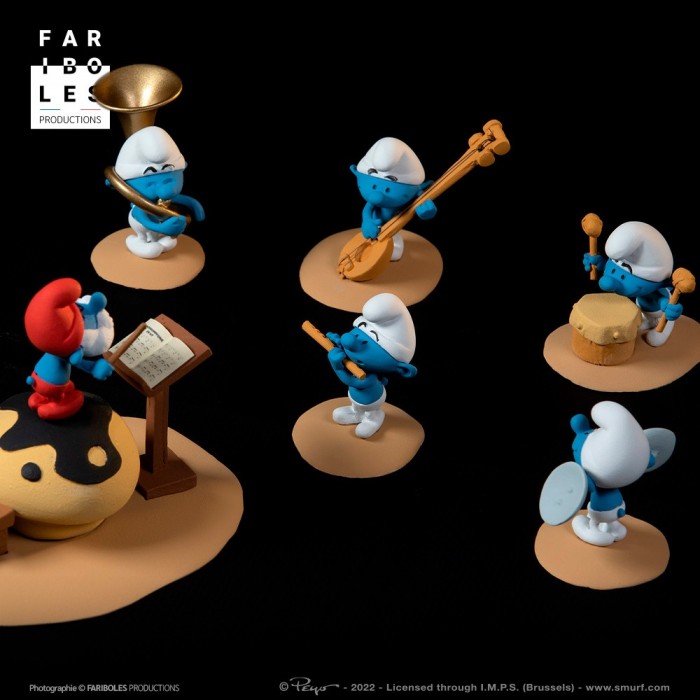 Smurfs orchestra