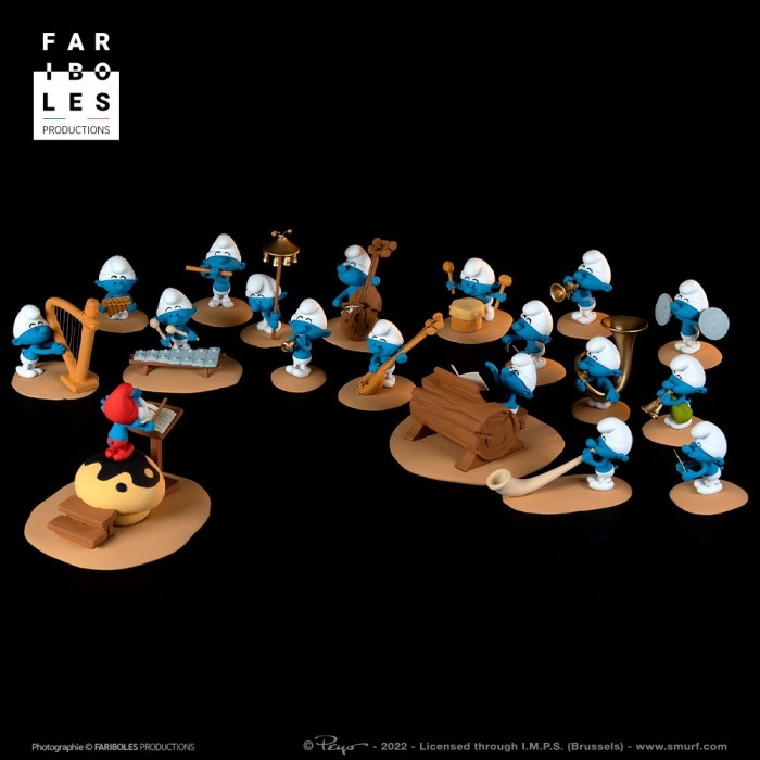 L'orchestre des Schtroumpfs 3