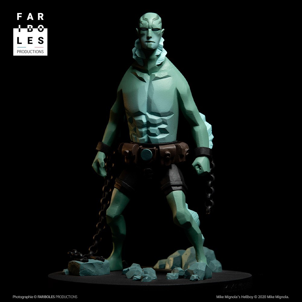 Abe Sapien, échelle 1/8