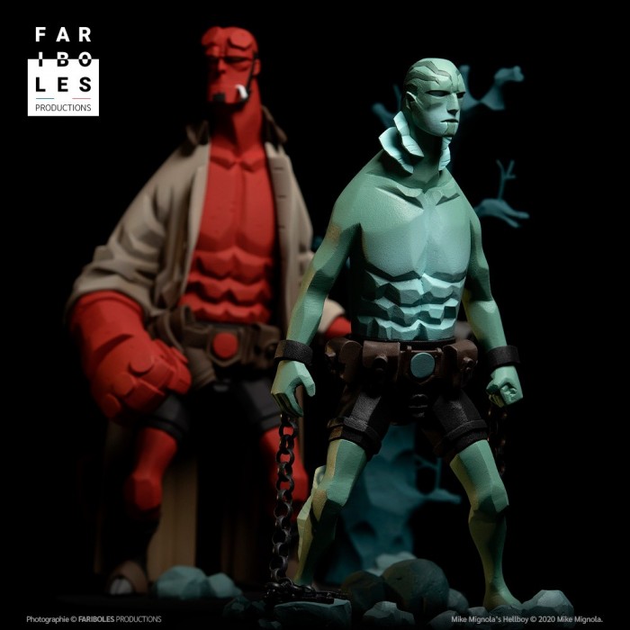 Abe Sapien, 1/8 scale