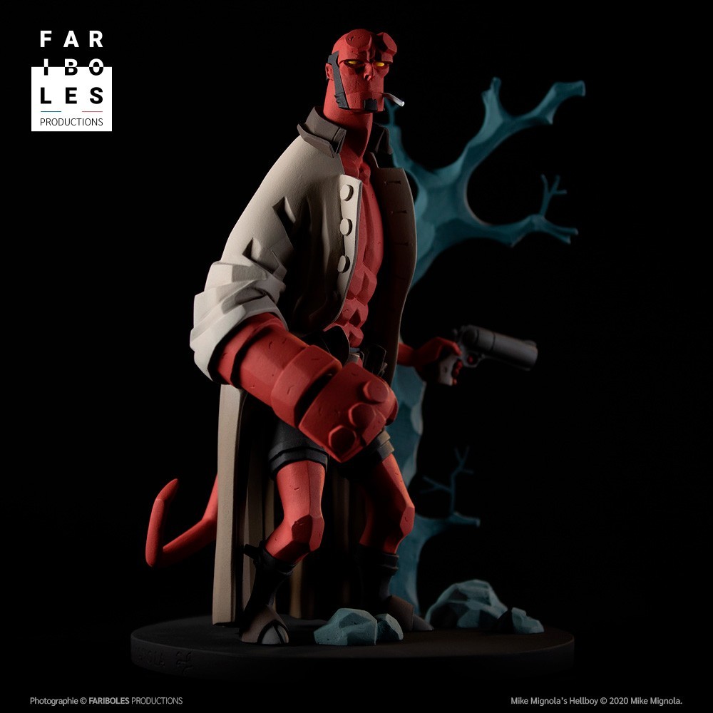 Hellboy, échelle 1/8