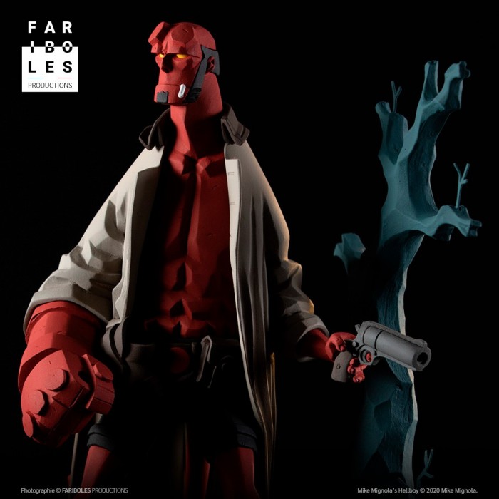 Hellboy, échelle 1/8