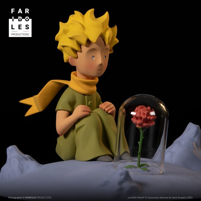 Le Petit Prince and his rose