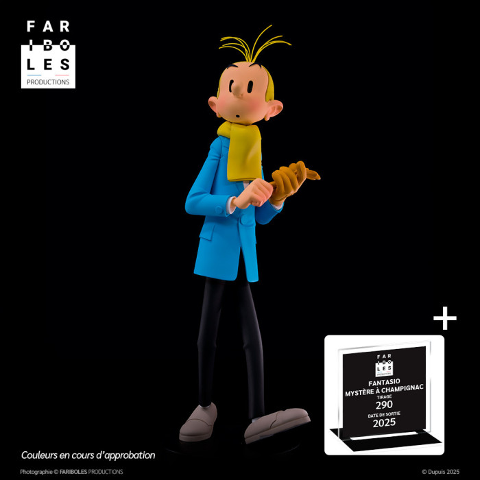 Fantasio, Mystère à Champignac + Acrylic display