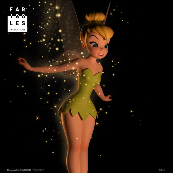 Tinker Bell + Acrylic Display