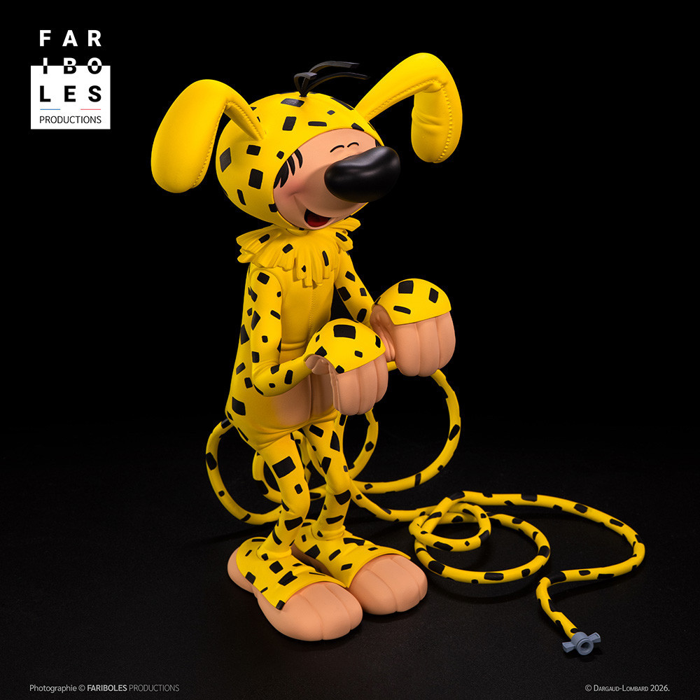 Gaston dressed as Marsupilami